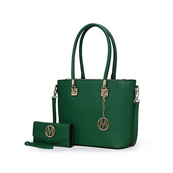 MKF Collection Vanessa Tote Bag & Wallet 2 pc Set