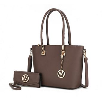 MKF Collection Vanessa Tote Bag & Wallet 2 pc Set