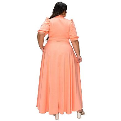 Plus Size Farrah Donna Dress