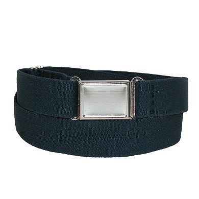 CTM Kids' Elastic Stretch Belt with Magnetic Buckle (Pack of 3)