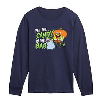 Toddler Boy SpongeBob SquarePants "Put The Candy In The Bag" Graphic Tee