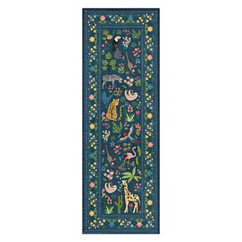 Area Rug Indoor Washable Rug Distressed Retro Carpet for Living Room Non Slip Indoor Low Pile Soft