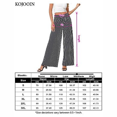 Women's Printed Drawstring Wide Leg Lounge Pants