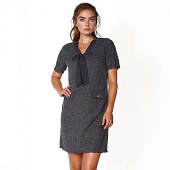 Bow Front Mini Dress