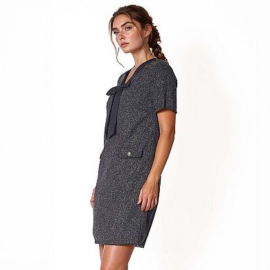 Bow Front Mini Dress