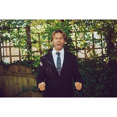 Ninjas Necktie Funny Nerdy Ninja Novelty Tie for Men Gift