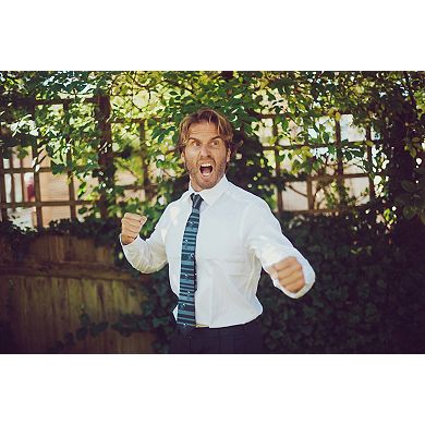 Ninjas Necktie Funny Nerdy Ninja Novelty Tie for Men Gift