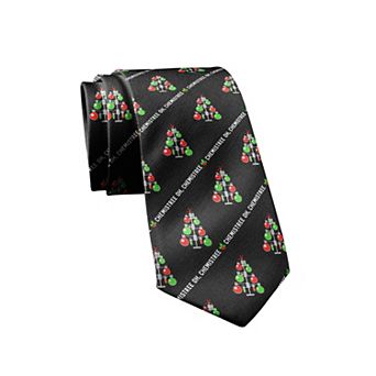 Chemistree Necktie Funny Chemistry Christmas Teacher Tie for Men