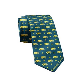 Classically Trained Necktie Funny Nerdy Video Game Tie Men