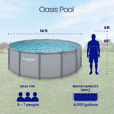 Funsicle 14 ft Oasis Pool