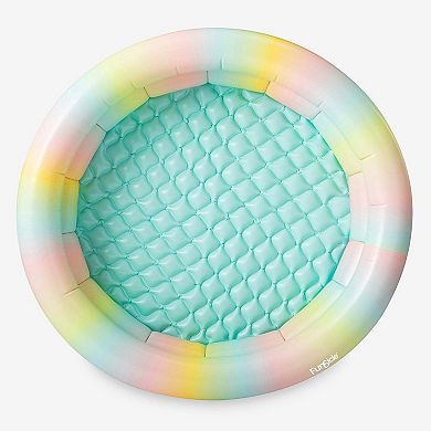 Funsicle Candy Glaze FunRing Inflatable Swimming Pool, 4' x 12", Multicolor, Age 2 and up