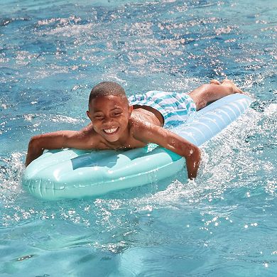 Funsicle California Dreamin' Surfboard, 5ft Inflatable Float & Party Decor, Age 9 and up