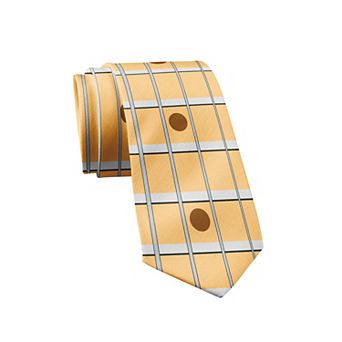Guitar Necktie Funny Music Lover Graphic Novelty Tie for Men
