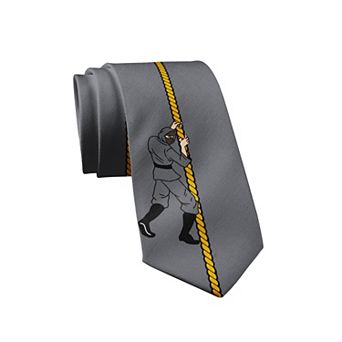 Ninjas Necktie Funny Ninja Joke Graphic Novelty Tie for Men