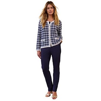 Jessica London Women's Plus Size Stitch Lady Cardigan
