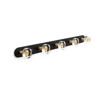 Crystal Coat Rack Wall Mounted Towel Hook Bathroom Kitchen Heavy Duty Zinc Alloy