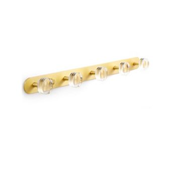 Crystal Coat Rack Wall Mounted Towel Hook Bathroom Kitchen Heavy Duty Zinc Alloy
