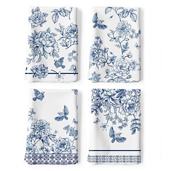 Cotton Kitchen Towels Quick Drying Dish Cloths Decorative Gifts For Home