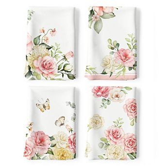 Cotton Kitchen Towels Quick Drying Dish Cloths Decorative Gifts For Home
