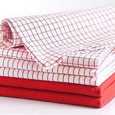Kitchen Towels Cotton Highly Absorbent Lint Free Soft Durable Versatile Quick Drying