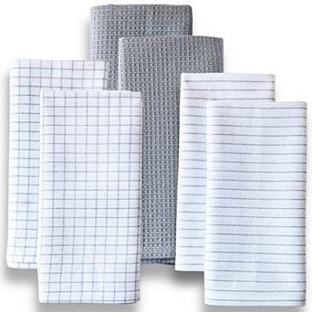 Kitchen Towels Cotton Highly Absorbent Lint Free Soft Durable Versatile Quick Drying