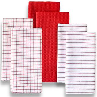 Kitchen Towels Cotton Highly Absorbent Lint Free Soft Durable Versatile Quick Drying
