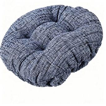 Modern Round Bar Stool Cushion Anti-Slip Silicone Woven Padded Breathable 13 in