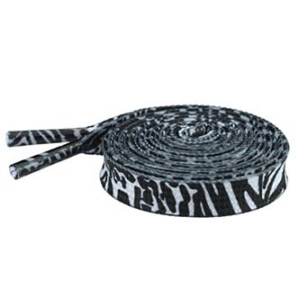 Women's 1 Pair Leopard Print Flat Shoelaces for Hiking Shoes 55.1"
