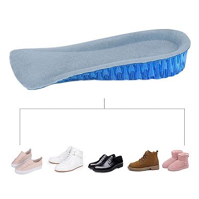 Silicone Shoes Heel Lift Pads Increase Height Insoles 1" Up
