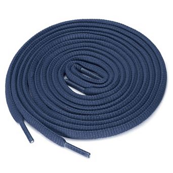 Unisex 1 Pair Sneakers Replacement Oval Half Round Shoelace Athletic 47.24"