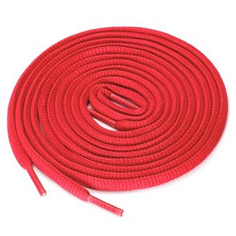 Unisex 1 Pair Sneakers Replacement Oval Half Round Shoelace Athletic 47.24"