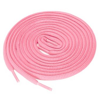 Unisex 1 Pair Sneakers Replacement Oval Half Round Shoelace Athletic 55.12"