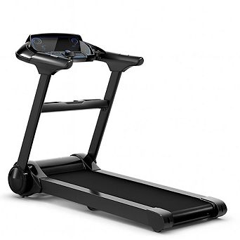 2.25HP Folding Treadmill with Bluetooth Speaker-Black
