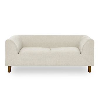 Modern Dog Sofa Bed with Backrest and Armrests, Soft Pet Couch for Small Dogs