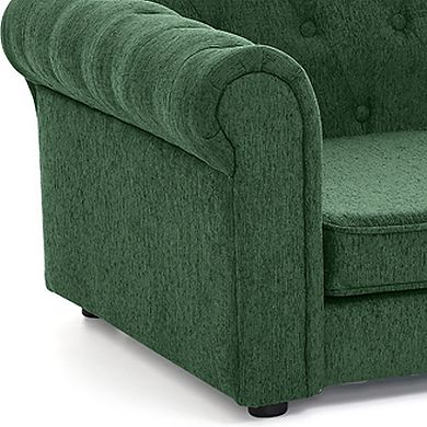 Oversized Tufted Pet Sofa Bed with Removable Cushion for Large Dogs