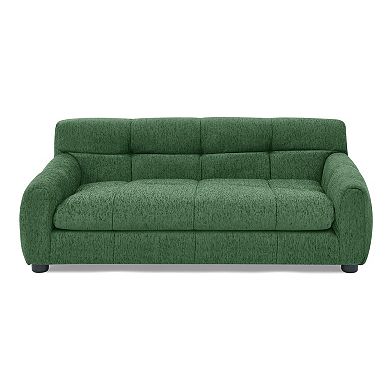 Linen Pet Sofa Bed with Armrests and Backrest for Medium Large Dogs
