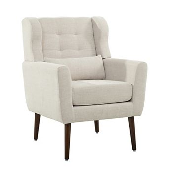 Modern Chenille Arm Chairs Accent Chair
