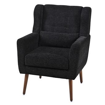 Modern Chenille Arm Chairs Accent Chair