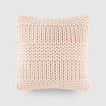 Home Collection Chunky Knit Acrylic Throw Pillow Cover
