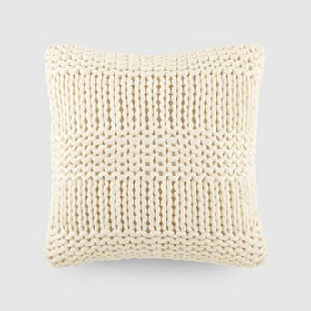 Home Collection Chunky Knit Acrylic Throw Pillow Cover