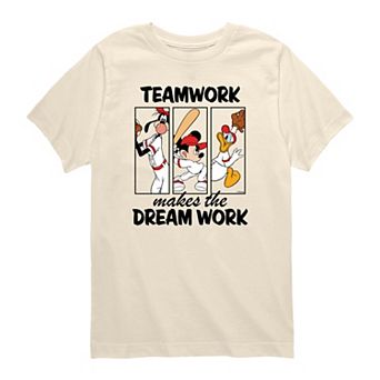 Toddler Boy Disney's Mickey & Friends "Teamwork Makes The Dream Work" Short Sleeve Graphic Tee