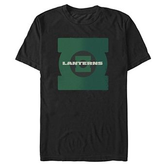 Men's Comics Lanterns Icon Graphic Tee
