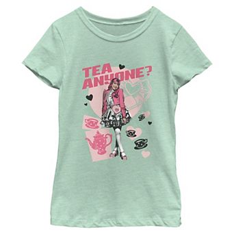 Girls 6-16 Disney's Descendants: Wicked Wonderland Pink Tea Anyone Graphic Tee
