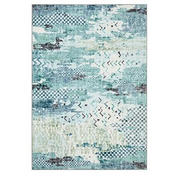 lxt-Area Rugs for Living Room Soft Rug Neutral Non Slip Modern Rugs Indoor Floor Carpet for Bed