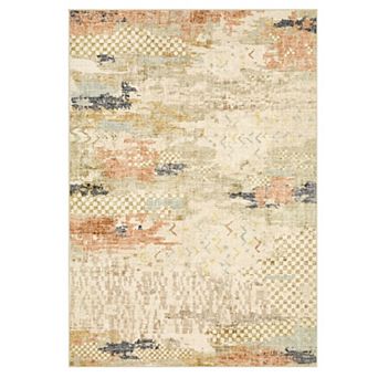 lxt-Area Rugs for Living Room Soft Rug Neutral Non Slip Modern Rugs Indoor Floor Carpet for Bed
