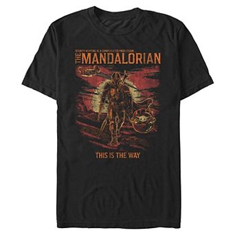 Men's Star Wars The Mandalorian This Is The Way Graphic Tee