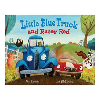 Little Blue Truck and Racer Red by Alice Schertle Children's Hardcover Book