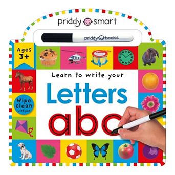 Learn to Write Your Letters ABC by Roger Priddy Children's Hardcover Book