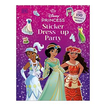 Disney Princess Dress Up Children's Sticker Book
