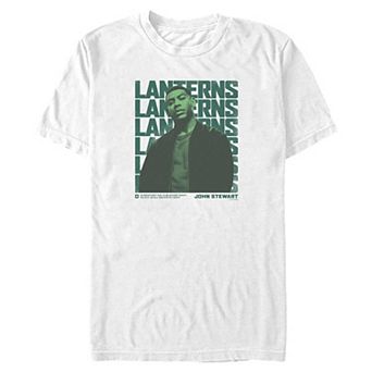 Big & Tall DC Comics Lanterns John Stewart Portrait Graphic Tee